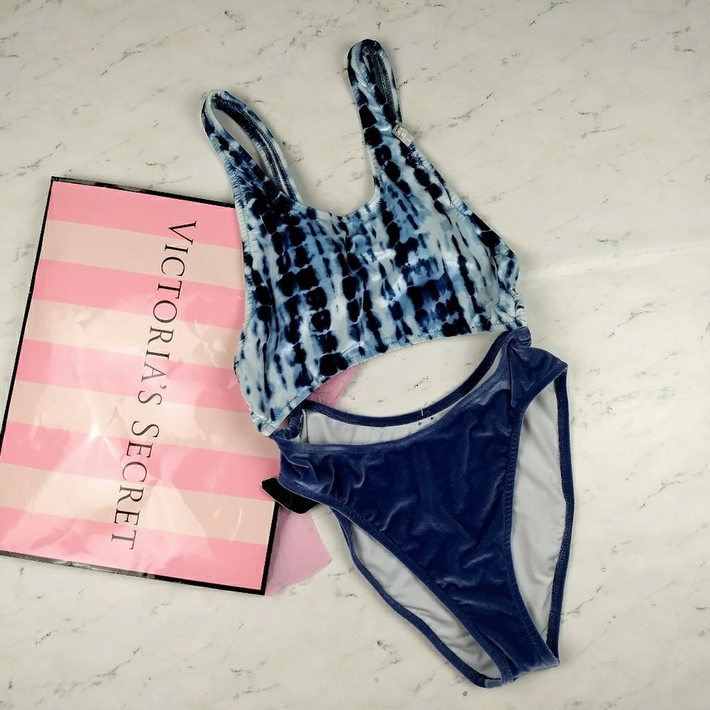 NEW Victorias Secret PINK Swim Cut-Out One Piece - Picture 2 of 4